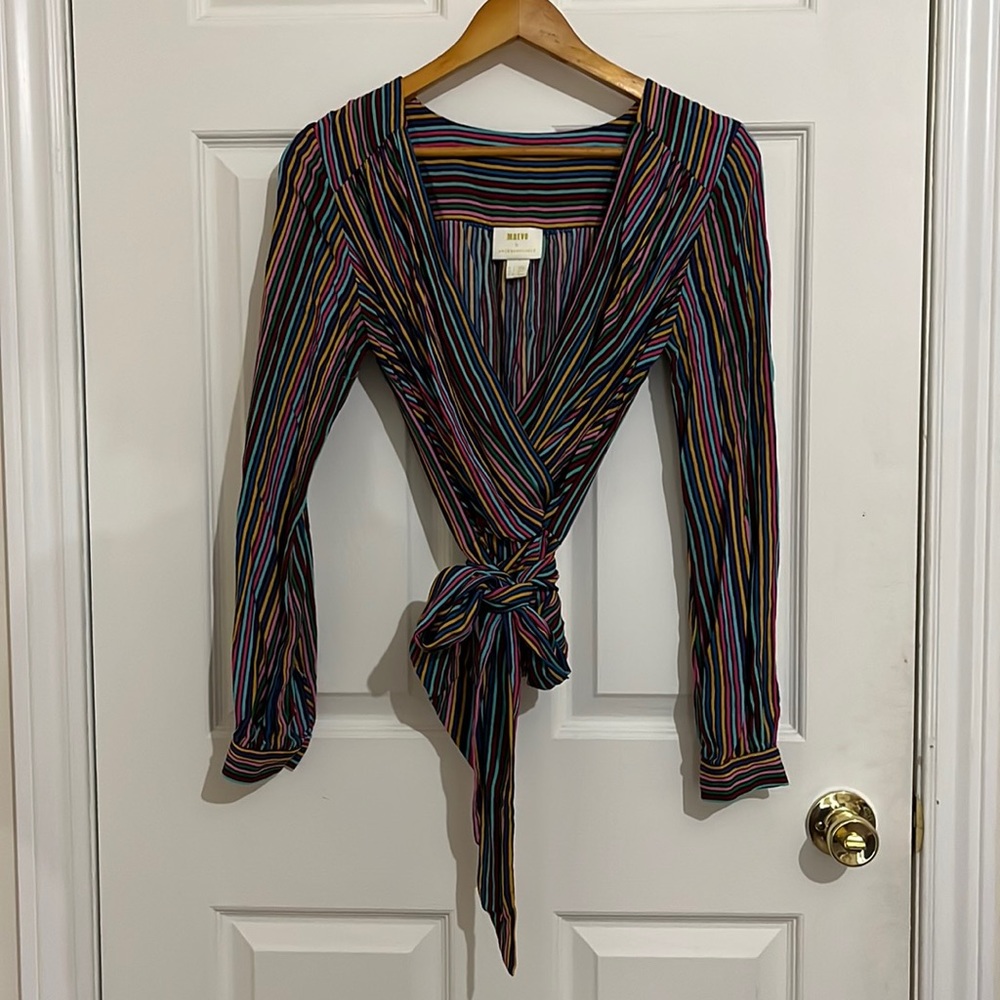 Maeve Anthropologie Colourful Blouse - Picture 1 of 5